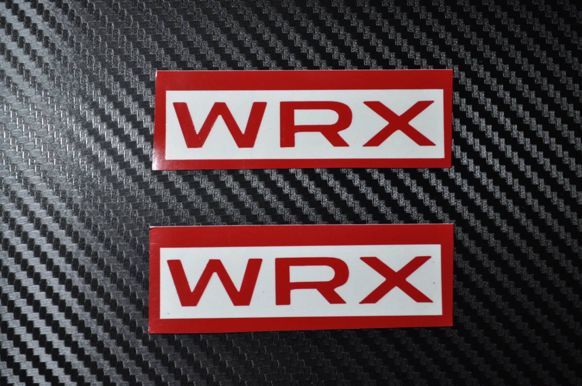 WRX S4 (VAG)用エンブレム強調ステッカー（即決/送料込）_画像2