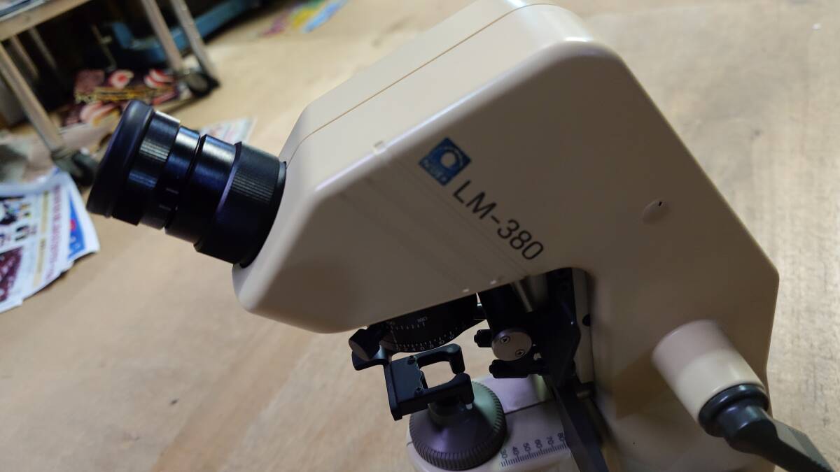 ◆◇A400【工具・器具】ニデック 接眼式レンズメーター LM-380（ワケアリ）取扱説明書付◇◆の画像1