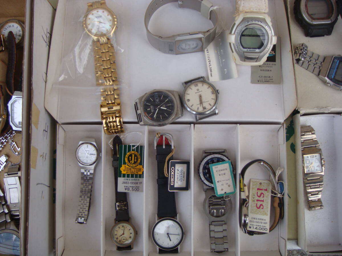 ◆◇A432【閉店買取】時計修理店より 腕時計未使用オリエント・セイコー・カシオ・Gショックなど修理上がりとりにこない等ジャンク◇◆の画像4