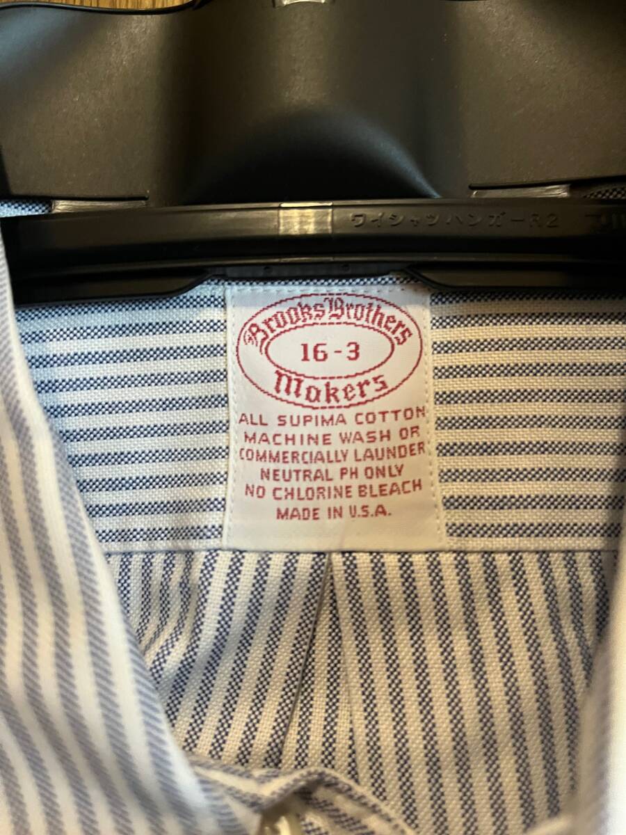 *** price cut!*BROOKS!* Brooks Brothers!* stripe BD shirt!* Spee ma cotton!*USA made!* Vintage!*. cheap!***