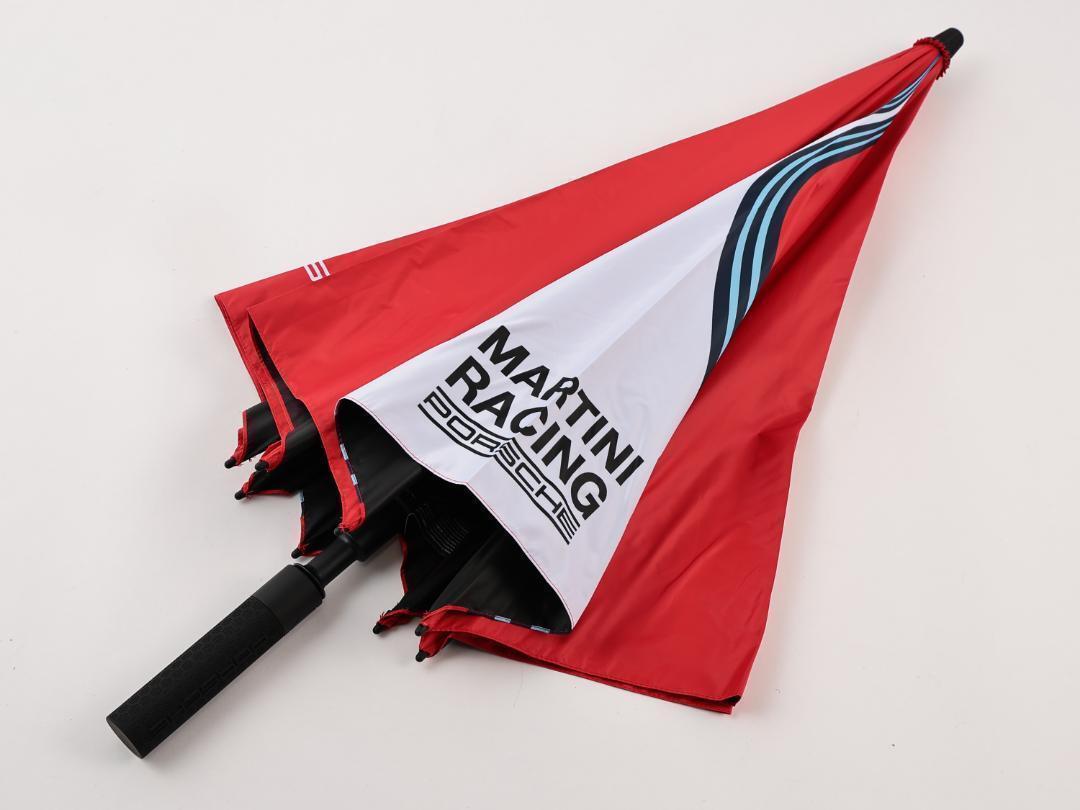 フルサイズ ★ MARTINI RACING PORSCHE マルティーニ 赤 傘 （検：Porsche Carrera Cup Porsche Design Driver's Selection UMBRELLA）の画像4