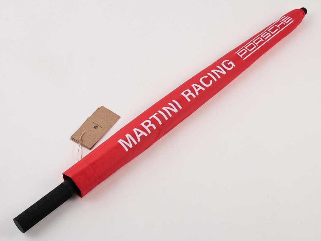 フルサイズ ★ MARTINI RACING PORSCHE マルティーニ 赤 傘 （検：Porsche Carrera Cup Porsche Design Driver's Selection UMBRELLA）の画像5