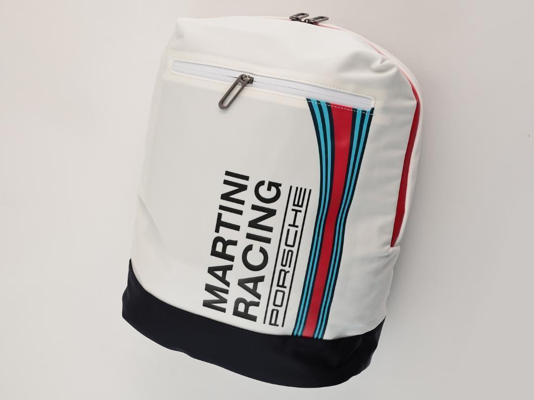【Porsche MARTINI Racing Collection】バックパック 白（検：CARRERA CUP PCCJ GT Challenge）の画像1