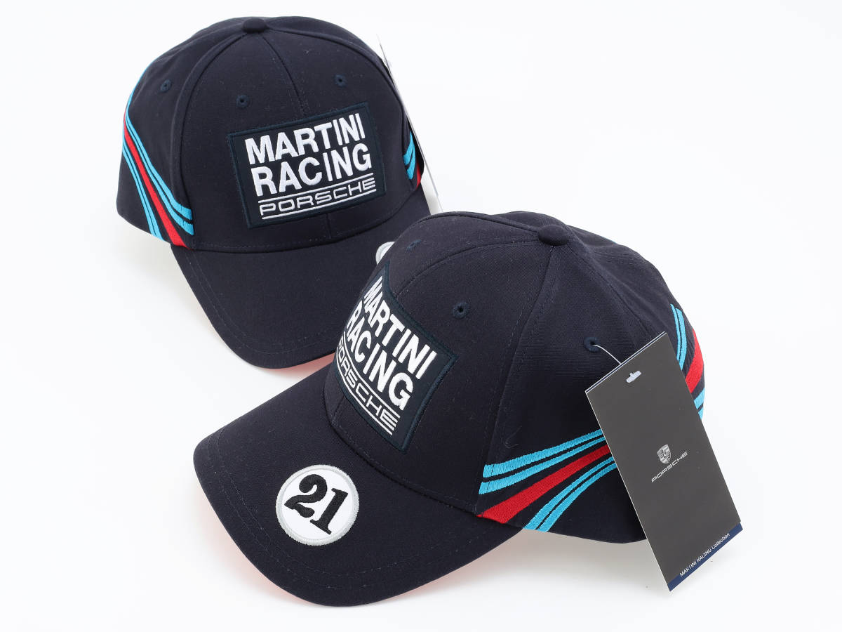 【Porsche MARTINI Racing Collection】 ポルシェ マルティーニ コレクション 21 キャップ（検：CARRERA CUP PCCJ GT Challenge）_画像1