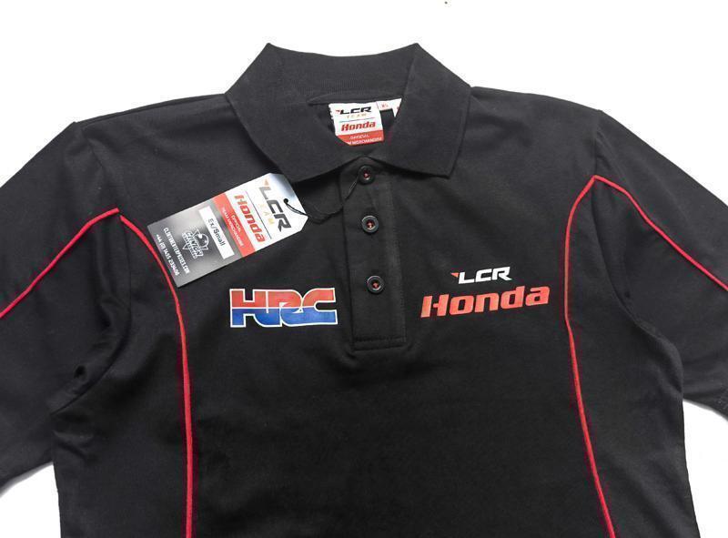 【LCR HONDA】MotoGP オフィシャル ポロシャツ【L】 BLACK（検：中上貴晶【30】 MotoGP HRC RC213V）の画像4