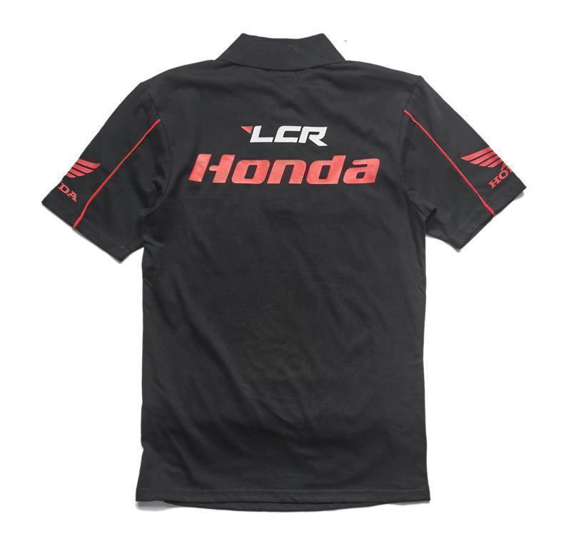 【LCR HONDA】MotoGP オフィシャル ポロシャツ【L】 BLACK（検：中上貴晶【30】 MotoGP HRC RC213V）_画像7