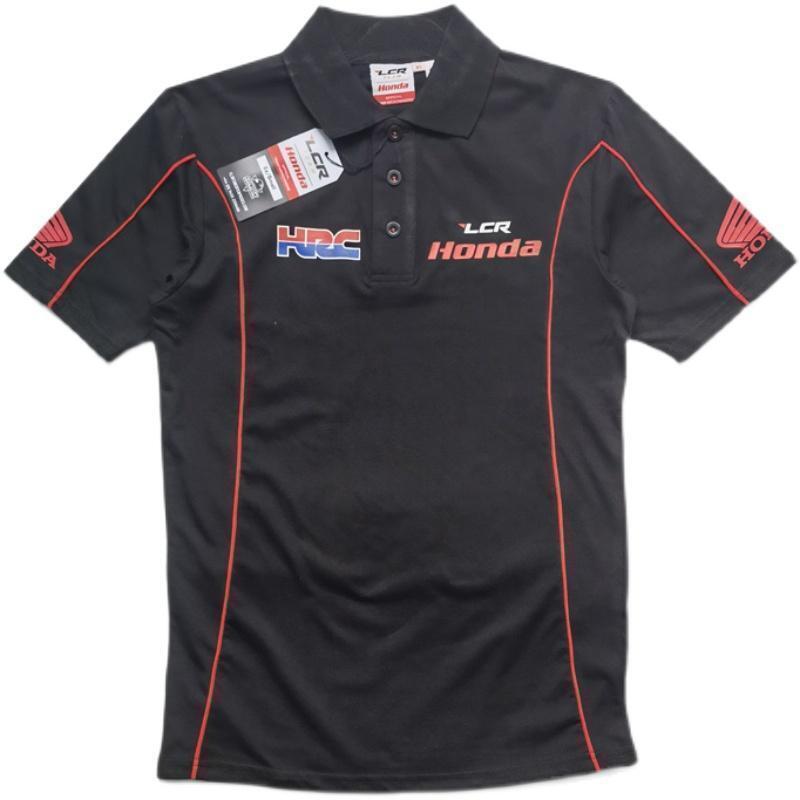【LCR HONDA】MotoGP オフィシャル ポロシャツ【L】 BLACK（検：中上貴晶【30】 MotoGP HRC RC213V）_画像1