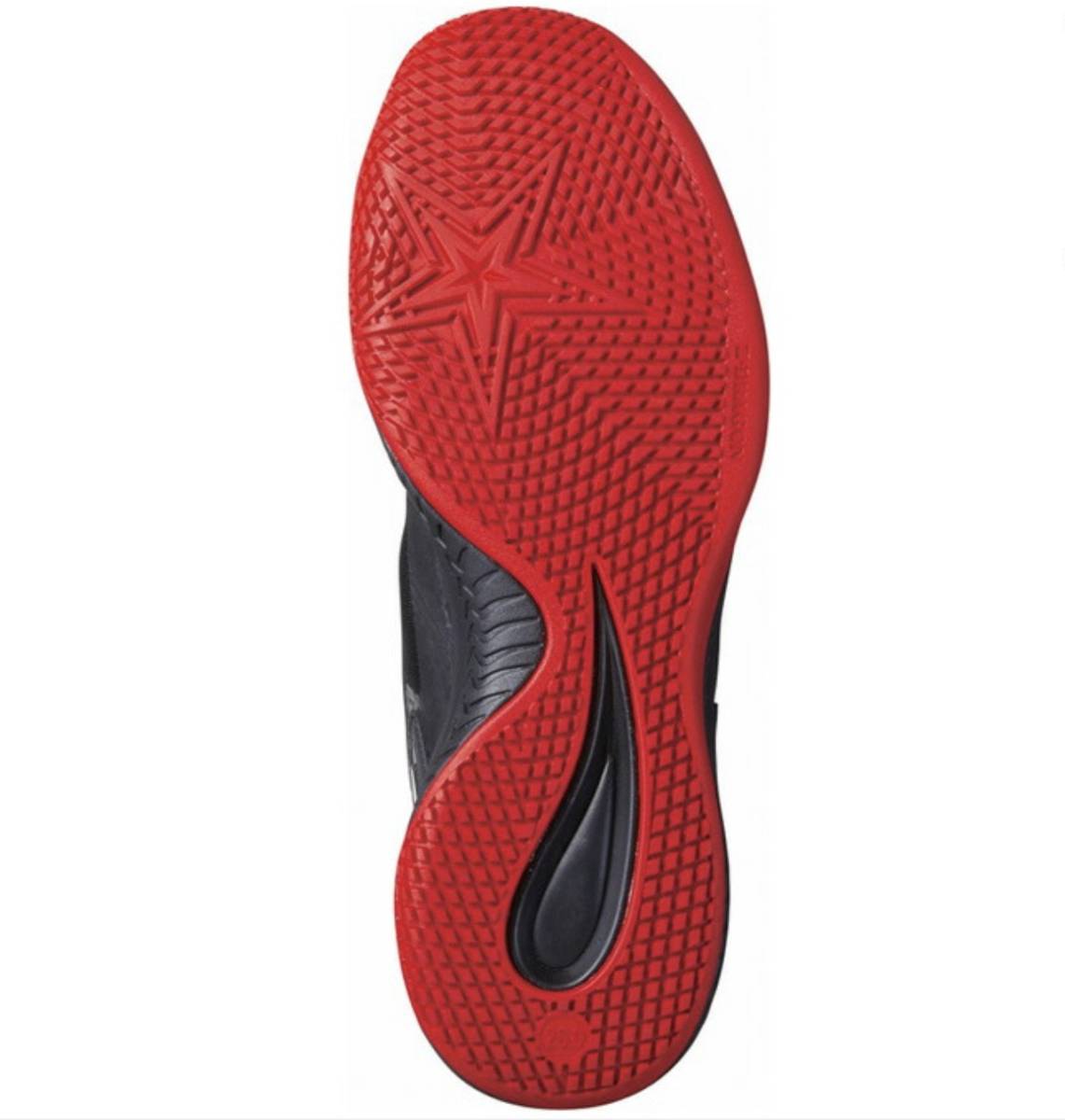 26cm 新品即決 Z-DRAGON セーフティシューズ ジードラゴン 自重堂 安全靴 作業靴 Z DRAGON セーフティスニーカー ブラック レッド 黒 赤_画像3