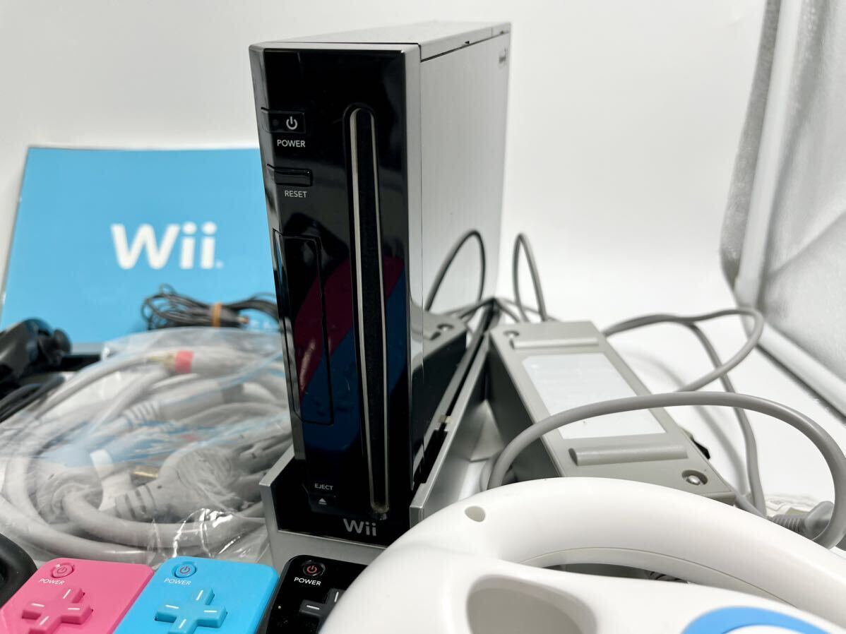 任天堂 Wii 本体 リモコン ソフト まとめ売り コントローラー マリオカート Wiiスポーツ など Nintendo ゲーム機 初期化済み 動作確認済みの画像5