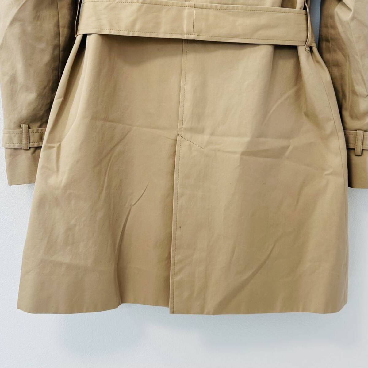 H7681ii BEAUTY&YOUTH UNITED ARROWS( beauty & Youth United Arrows ) size S long sleeve beige group lady's trench coat 