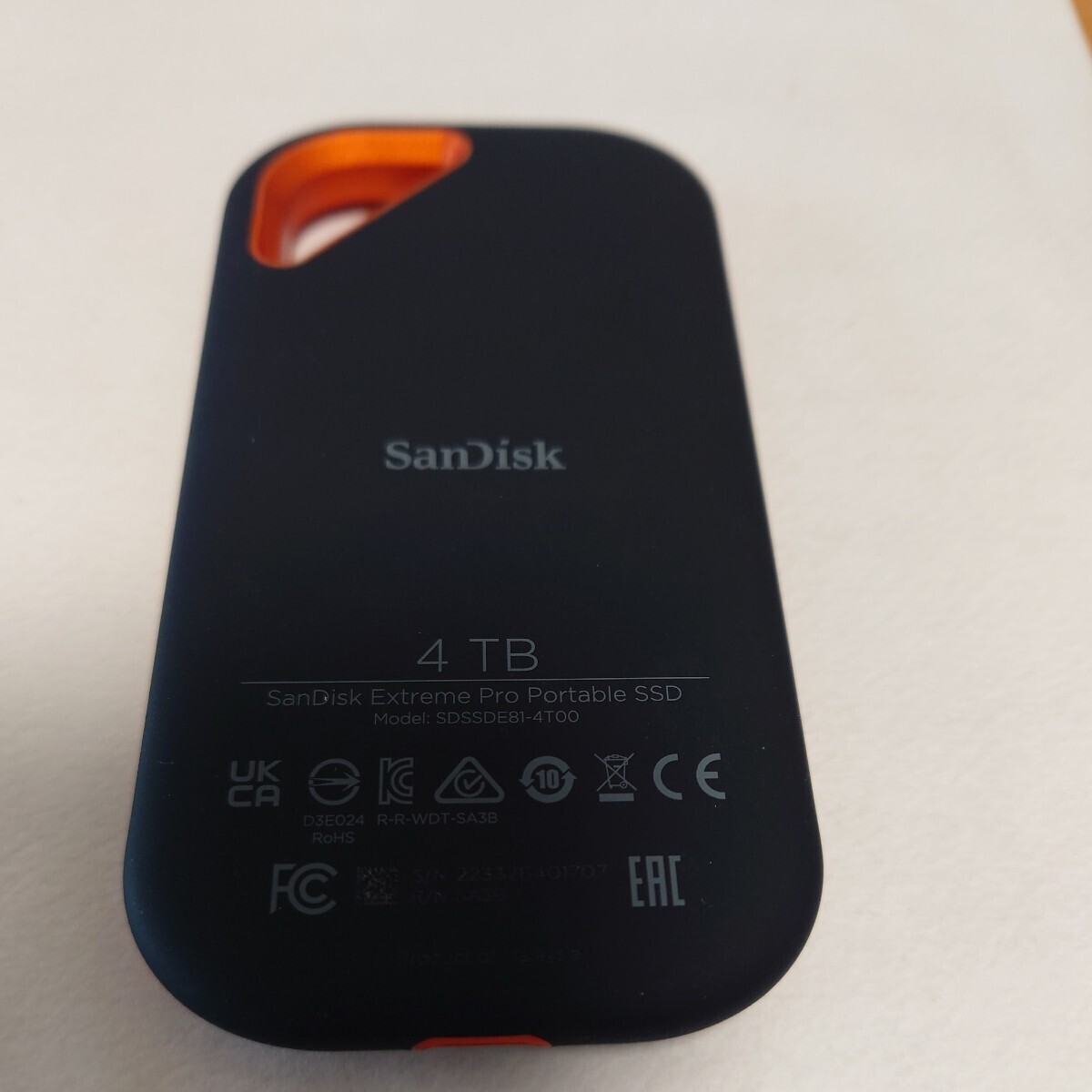 SanDisk Extreme Pro Portable SSD 4TB_画像2