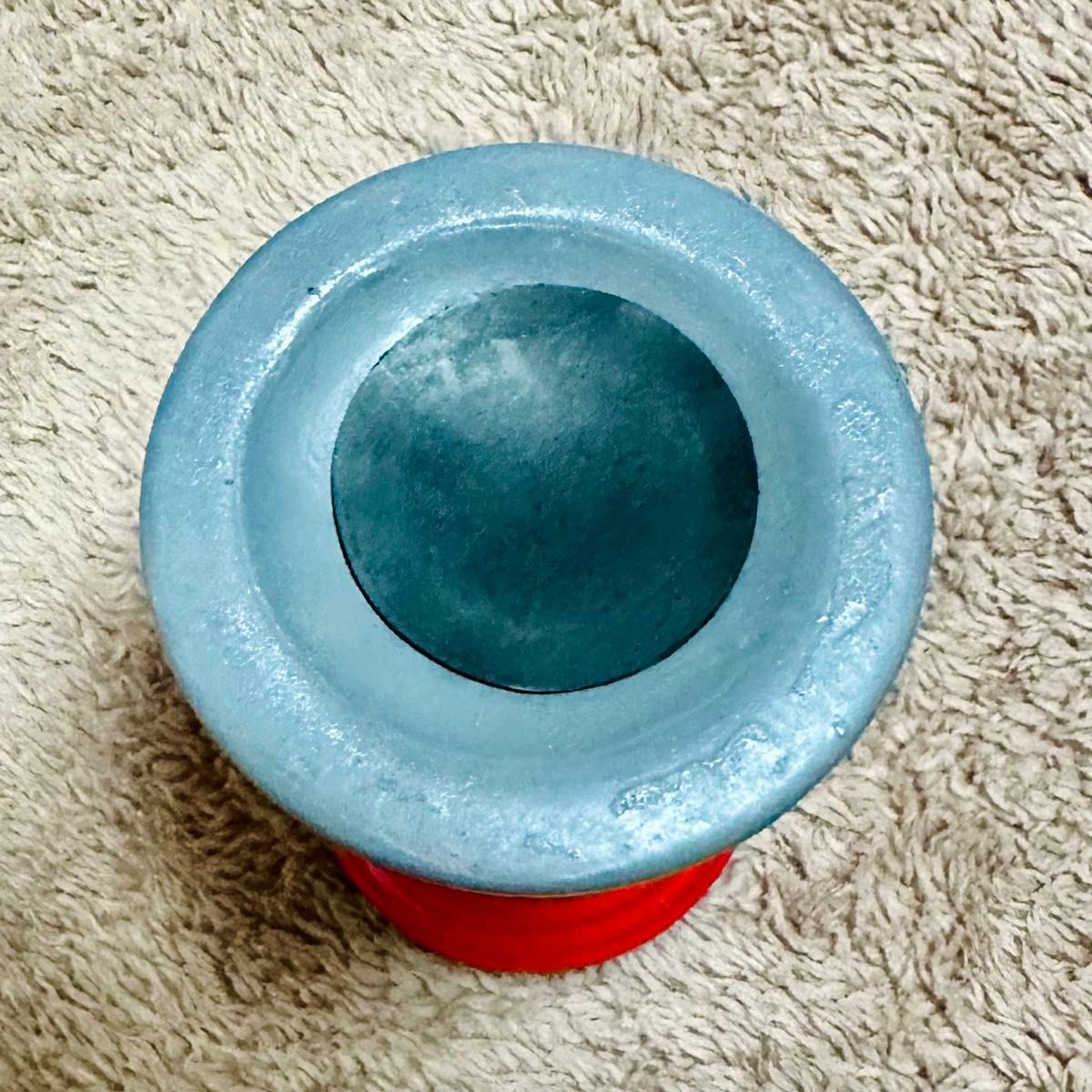 【レトロ♪】郵便局 ポスト 貯金箱 レッド 【かわいい♪】 昭和レトロ インテリア 陶器製