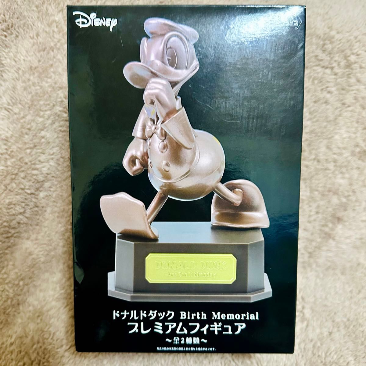 【レア♪】ドナルドダック Birth Memorial プレミアムフィギュア ブロンズver ディズニー Disney SEGA 