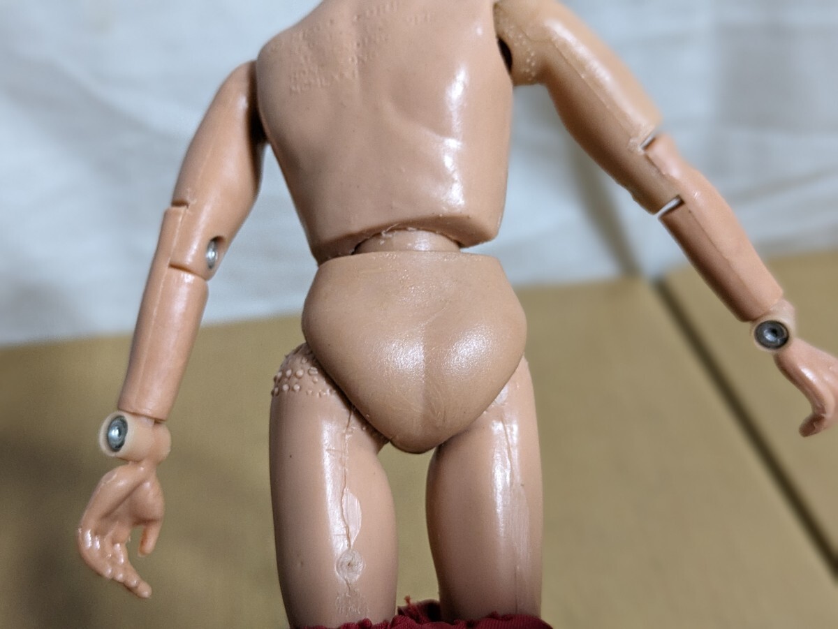 MEGO CORP. アクション フィギュア 可動 メゴ 赤 パンツ 当時物_画像8