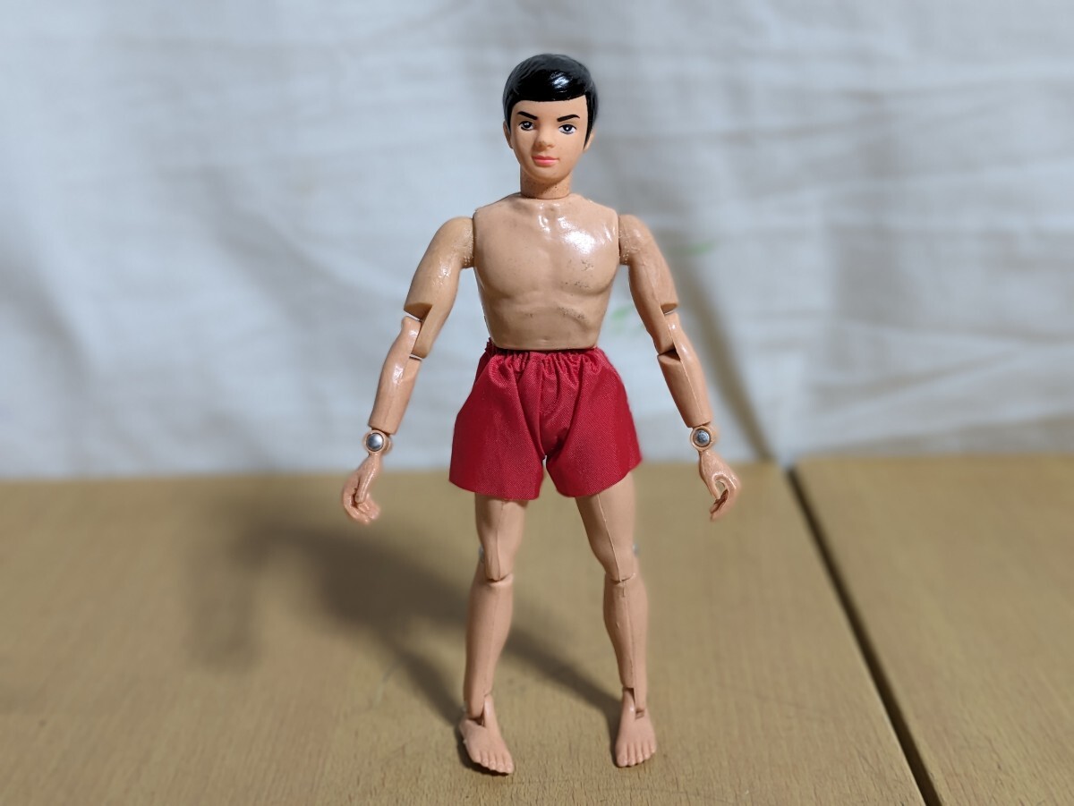 MEGO CORP. アクション フィギュア 可動 メゴ 赤 パンツ 当時物_画像1