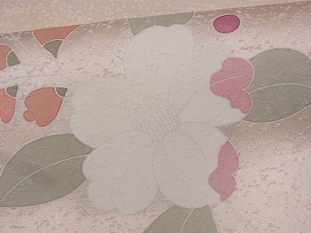 平和屋1■訪問着　刺繍　草花文　逸品　fb9627_画像6