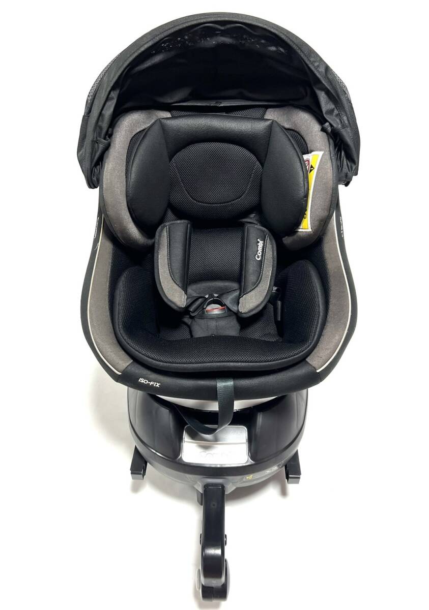 即決美品combi クルムーヴ スマート ISOFIX JG-650 ブラック 送料無料 美品 Combi コンビ チャイルドシート JG-650 ブラック