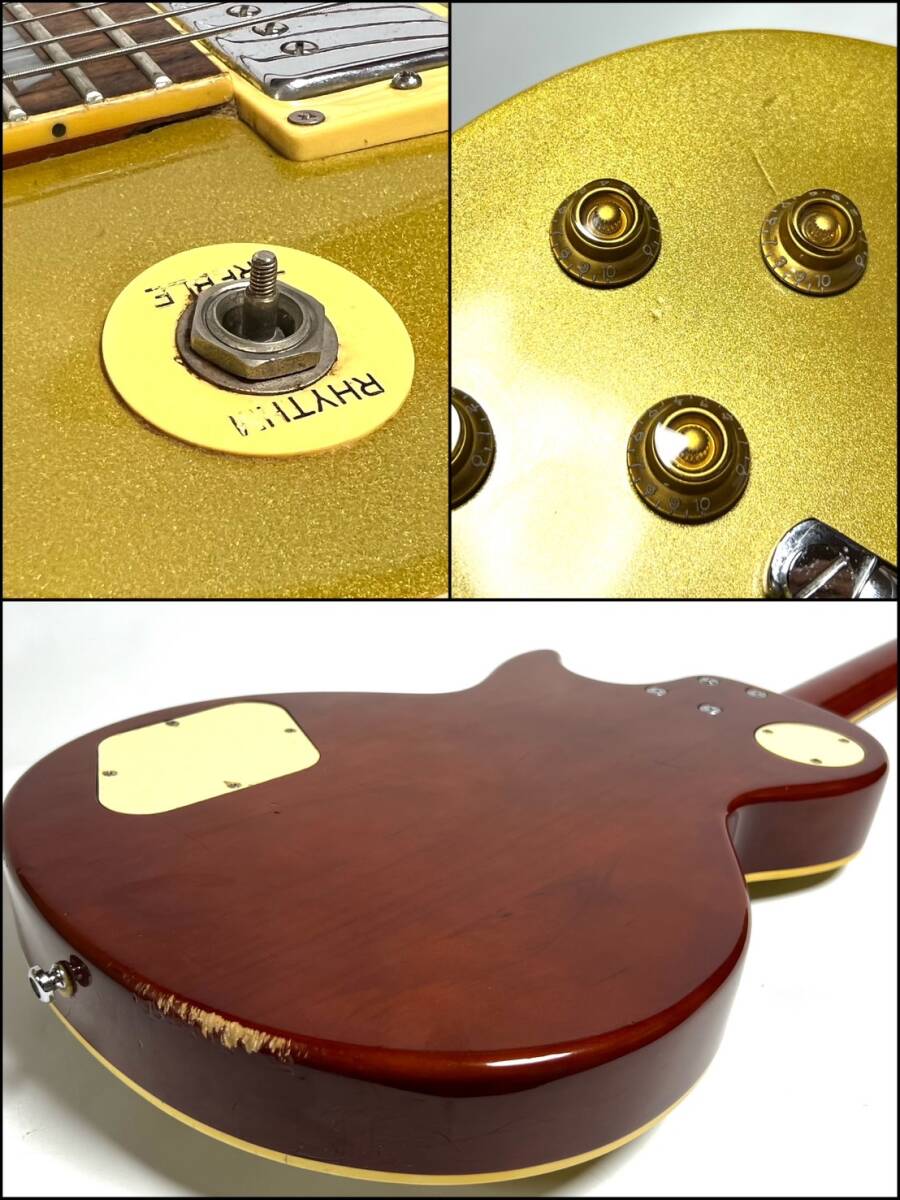 ☆希少品 Tokai Love Rock MODEL GoldTop レスポール エレキギター ケース付_画像9