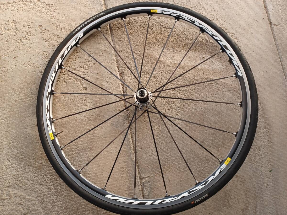 MAVIC マヴィック KSYRIUM ELITE S キシリウム エリートS シマノ１１Ｓ 前後セット タイヤ前後付きの画像2