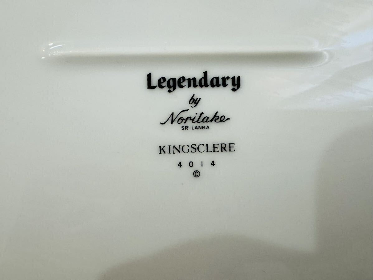 【未使用】Noritake Legendary KINGSCLERE 4014 ノリタケ レジェンダリー オーバルプレート 楕円皿 小花柄 約34.7cm_画像4