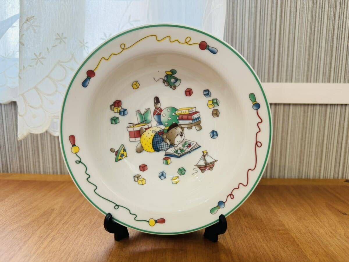 【美品】Christofle クリストフル FANFAN ファンファン 深皿 スープ皿 ディーププレート 約18cm _画像1