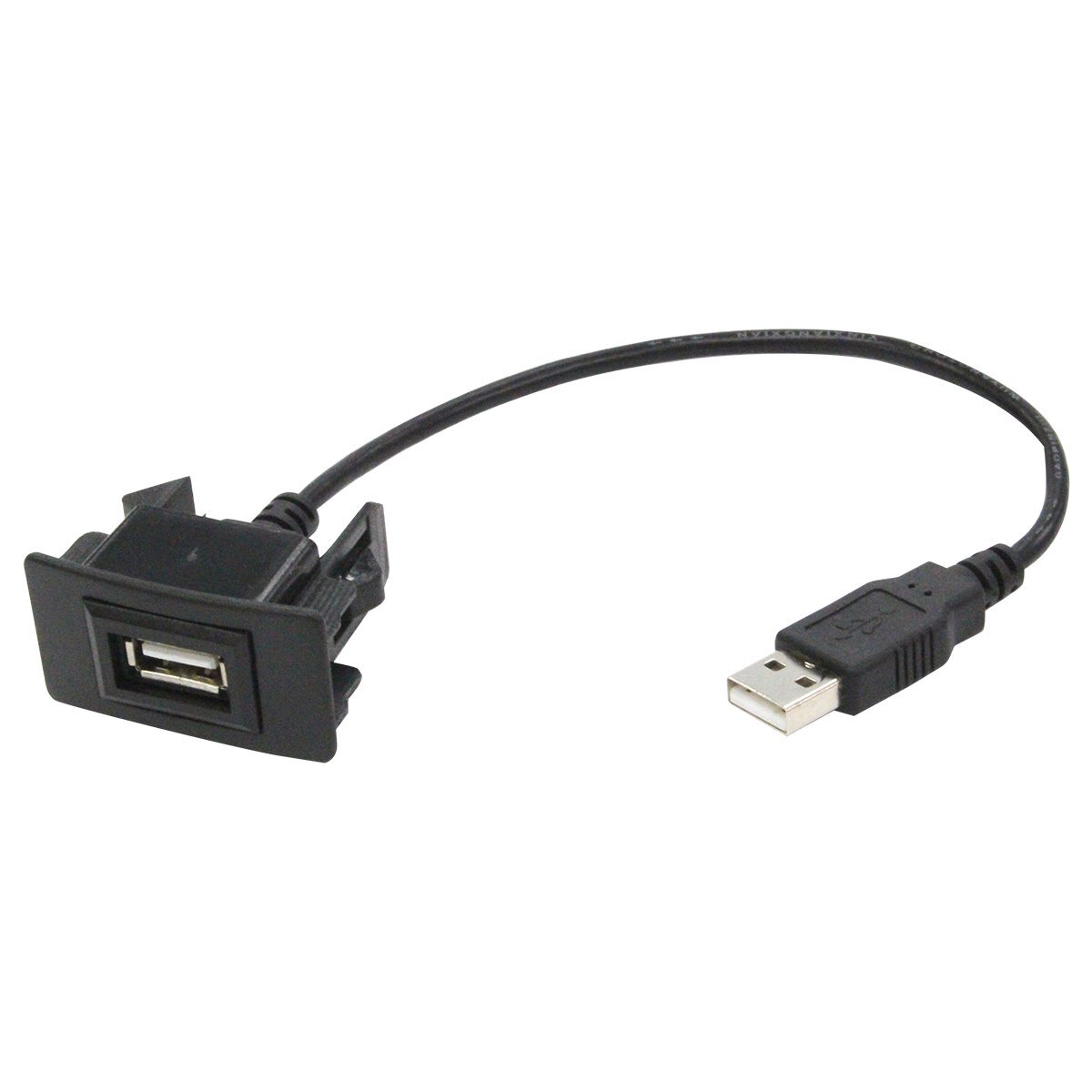 【新品即納】【ホンダAタイプ】 N BOX JF1 JF2 H23.12～現在 USB接続通信パネル 配線付 USB1ポート 埋め込み 増設USBケーブル 2.1A 12Vの画像1