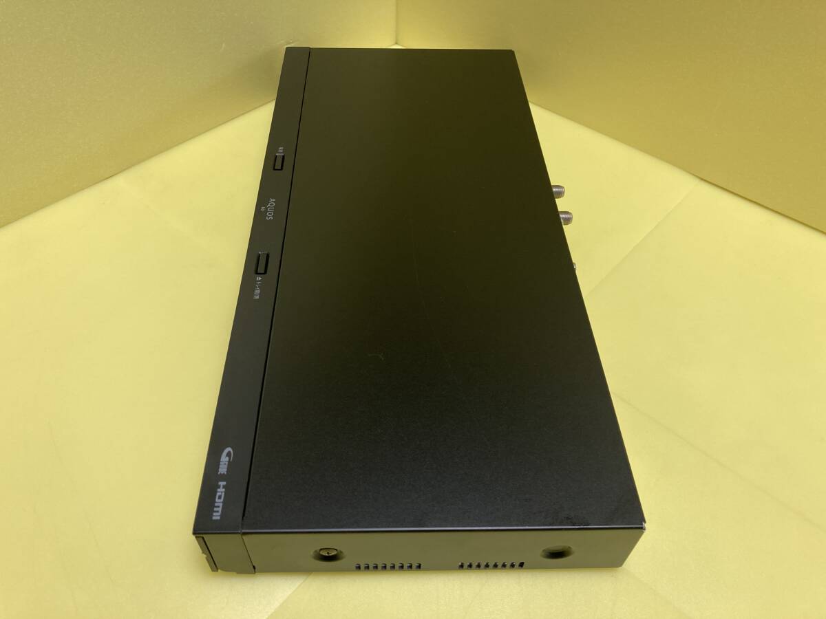 SHARP シャープ BDレコーダー BD-NW1200 2番組同時録画 HDDは交換新古品1TB(使用時間0h/3回) 整備済完全動作品(1ヶ月保証) 比較的美品_画像5