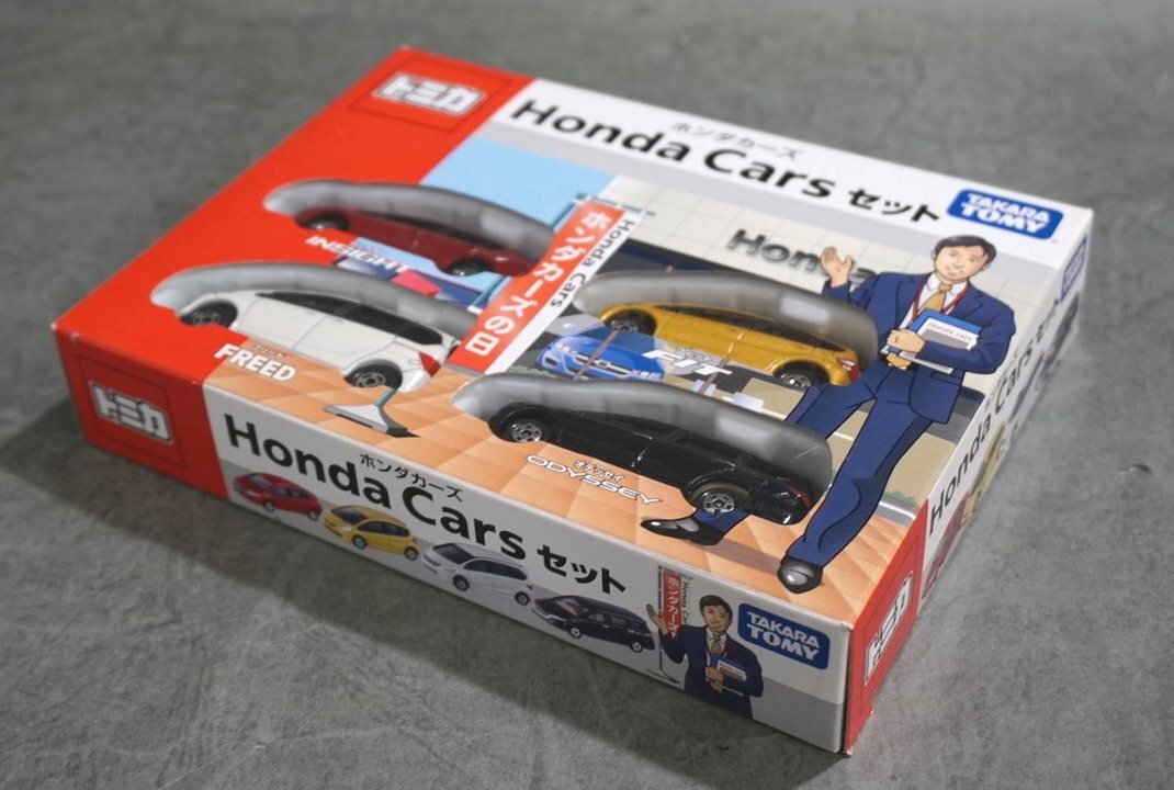1円～ 【ミニカー】未開封 トミカ Honda Cars ホンダカーズ インサイト フィット フリード オデッセイ TOMICA_画像2