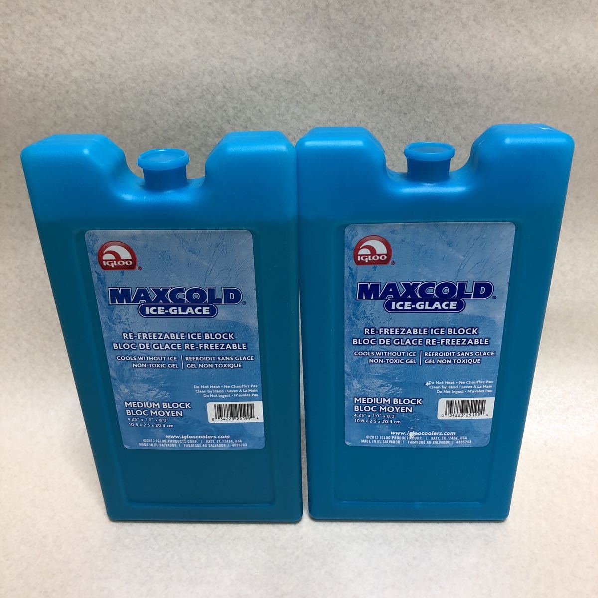 [ не использовался MAXCOLD ICE-GLACE M размер IGLOOi клей охлаждающие средства cooler-box 2 позиций комплект ] клик post 