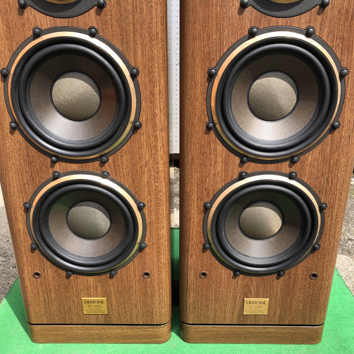 [DIATONE Diatone DS-1000C speaker pair sound equipment audio sound out verification settled ] direct receipt only 