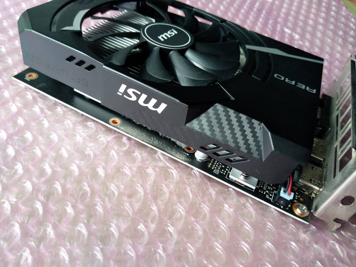 MSI GeForce GTX1650 AERO ITX 4G/NVIDIA/GTX1650 4GBの画像5