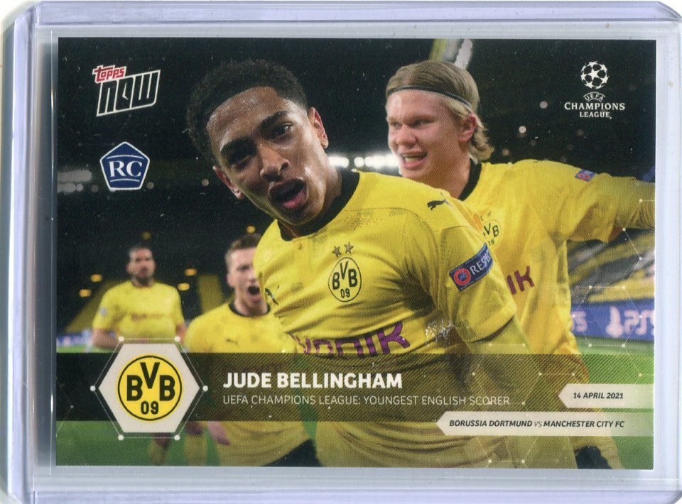 2021 Topps NOW Champions League 065 Jude Bellingham ベリンガム ドルトムントの画像1