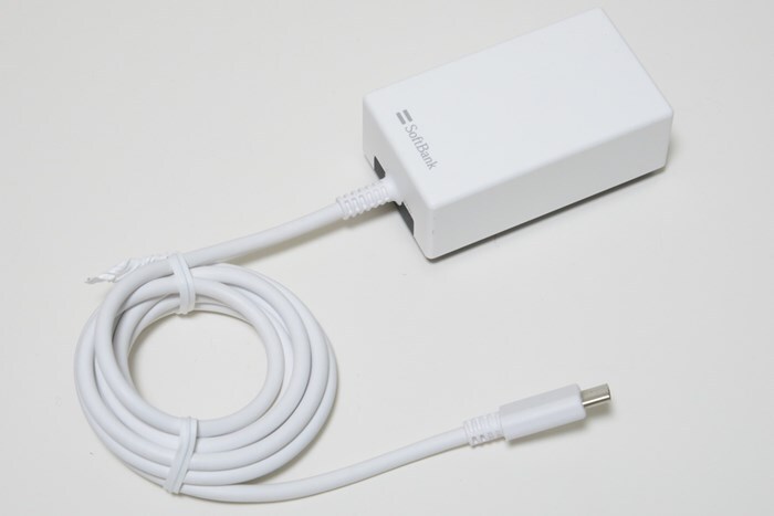 SoftBank ソフトバンクモバイル SB-AC19-TCPD USB Type-C 急速充電 ACアダプタ 約1.5mの画像1