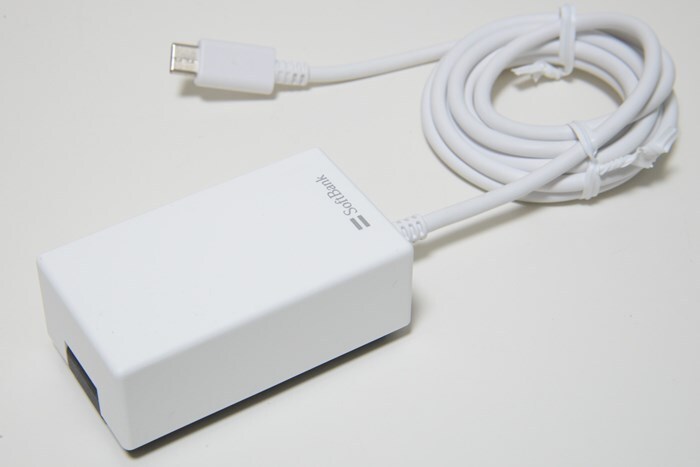 SoftBank ソフトバンクモバイル SB-AC19-TCPD USB Type-C 急速充電 ACアダプタ 約1.5mの画像2