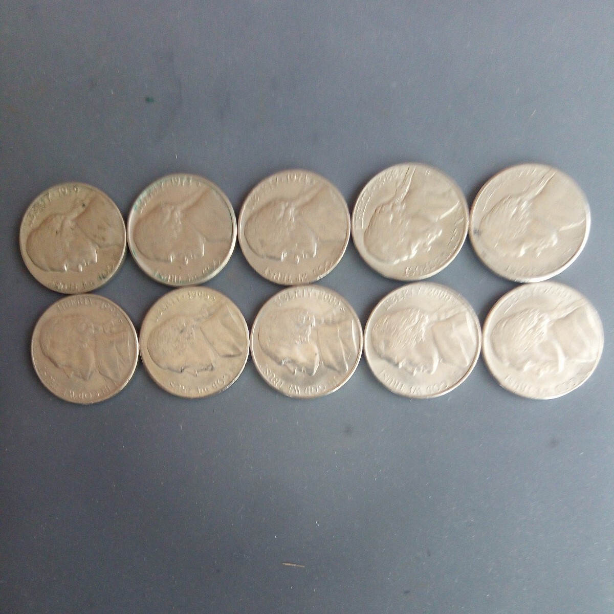 アメリカ合衆国5セント硬貨 １０枚の画像1
