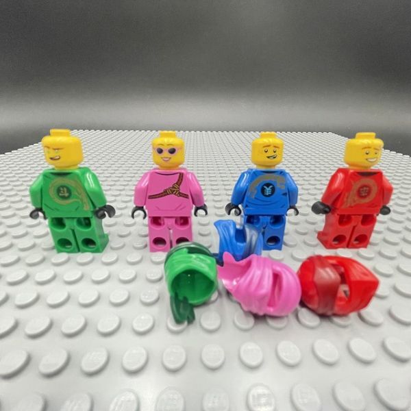 レゴ ミニフィグ ニンジャゴー 4個セット 新品未使用 LEGO社純正品の画像4