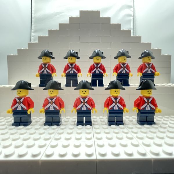 A1 レゴ ミニフィグ 海軍兵士 10個セット 新品未使用 LEGO社純正品の画像1