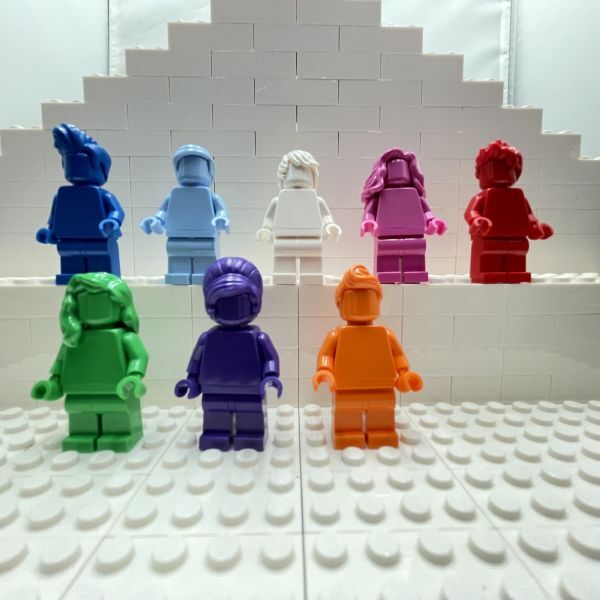 B21 レゴミニフィグ 40516 Everyone Is Awesome 8色 8個セット 新品未使用 LEGO社純正品の画像1