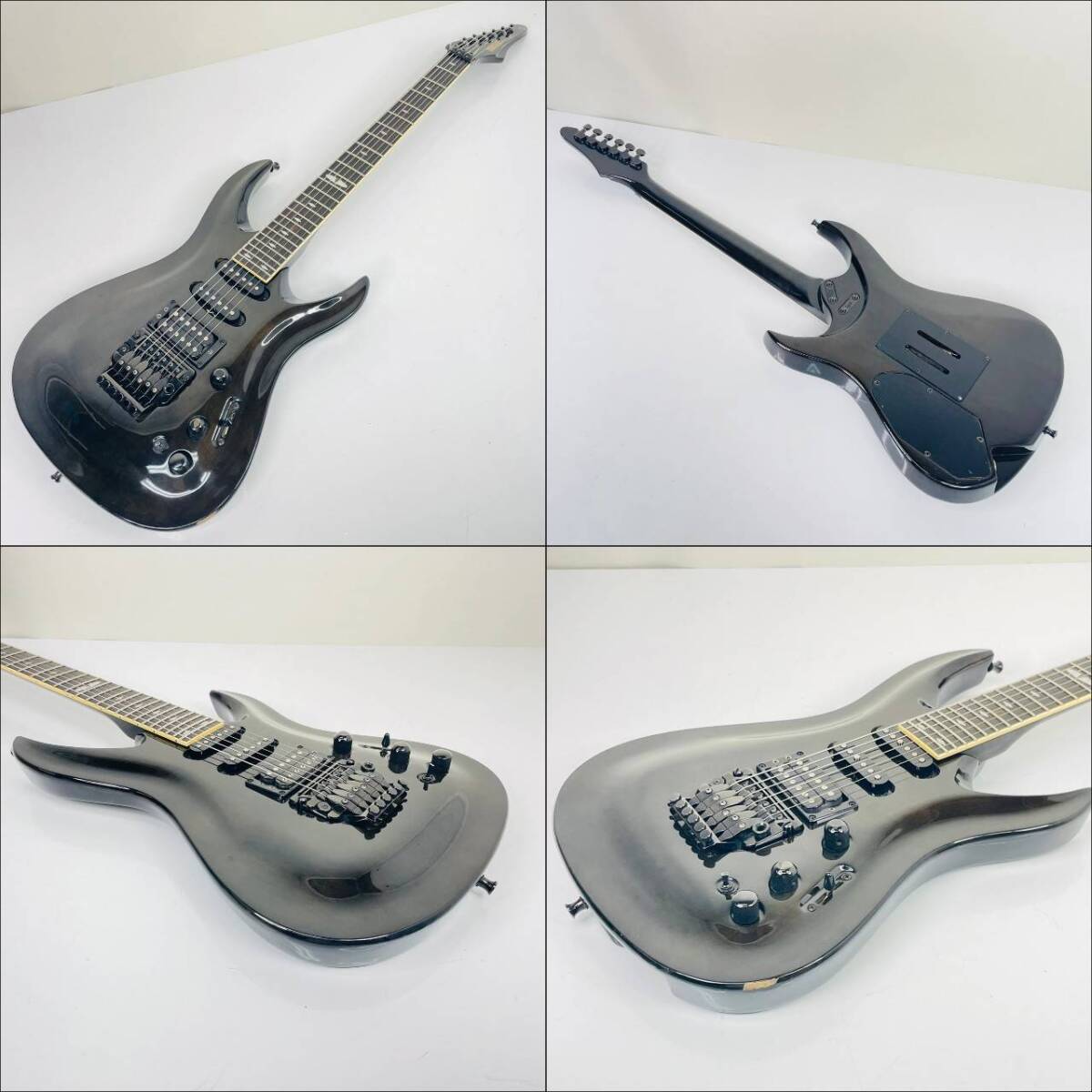 希少！YAMAHA ヤマハ エレキギター RGZ-1 series ブラック RGZ 最上位モデル エボニー指板の画像3