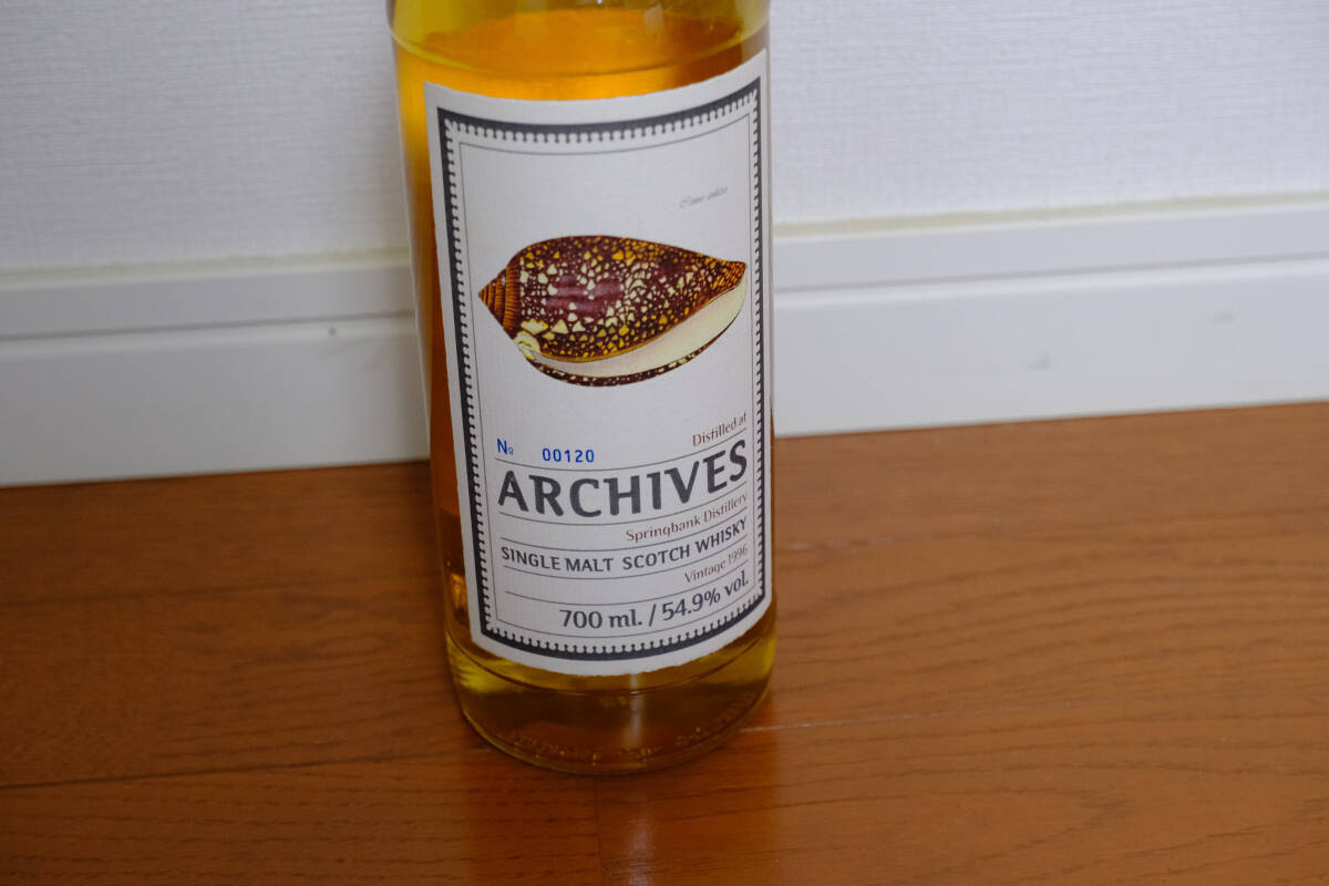 スプリングバンク [1996-2018] 22年 ホグスヘッド#55 アーカイヴス whisky baseの画像3