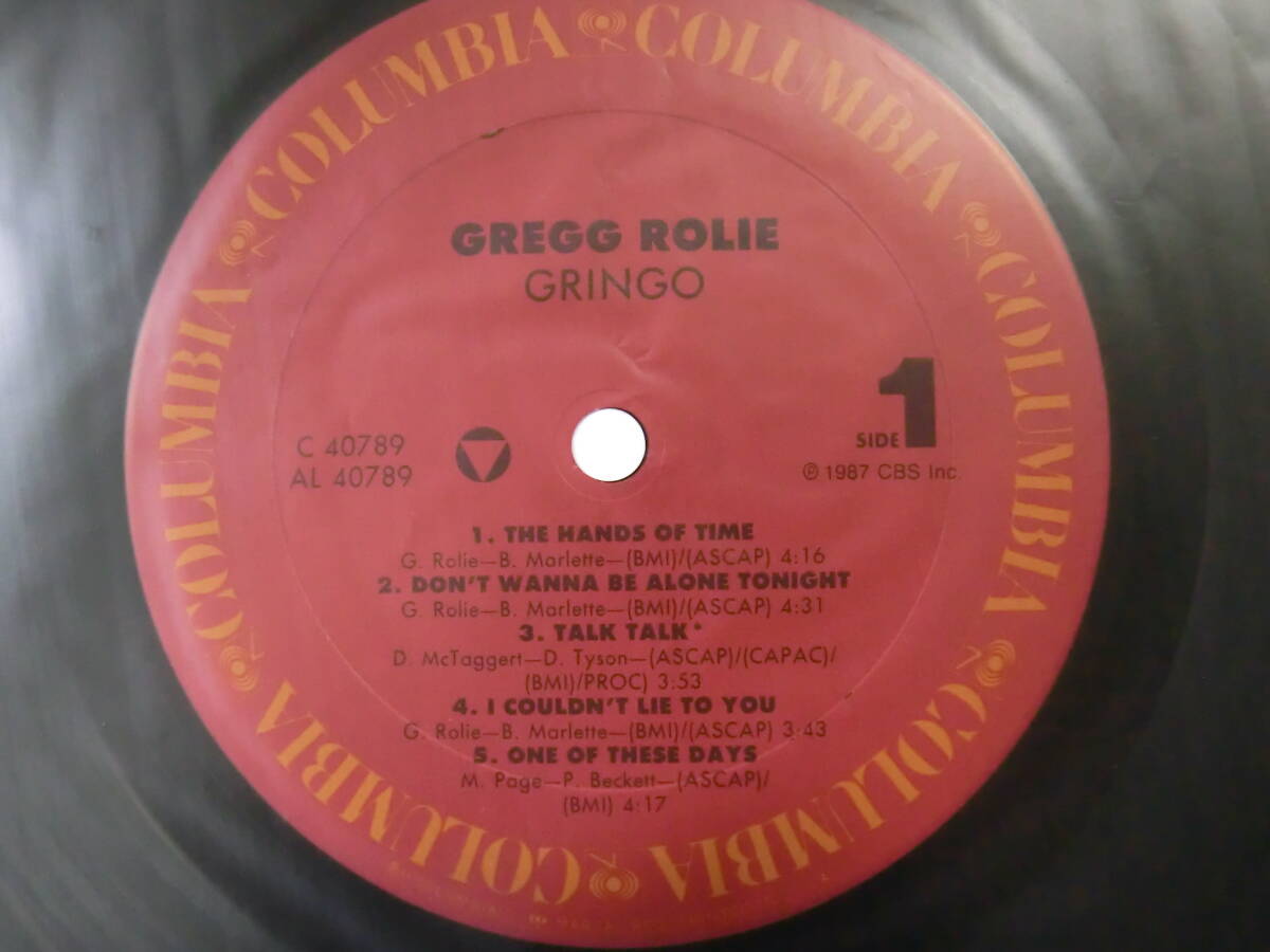 GREGG ROLIE / GRINGO グレッグ・ローリー *LP *ex/SANTANA, JOURNEY *DANN HUFF, VINNIE COLAIUTA, NEAL SCHON, CARLOS SANTANA の画像5