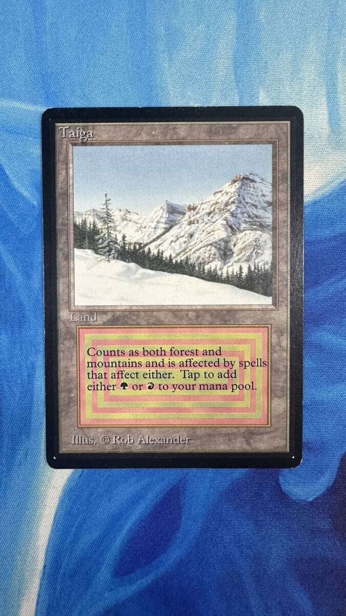 MTG Taiga β ベータ 英語版 デュアルランド MTG Taiga β ベータ 英語版 デュアルランド