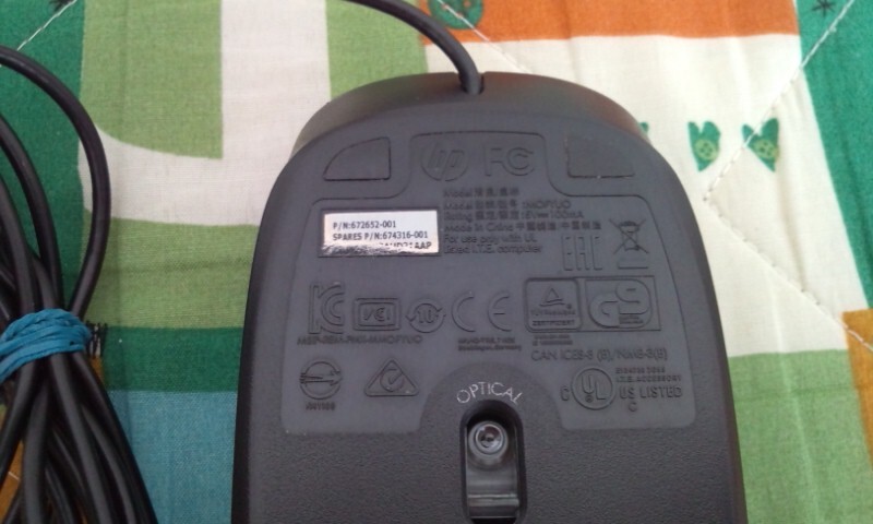 【中古・動作確認済み品】USB光学式マウス 26 hp_画像4