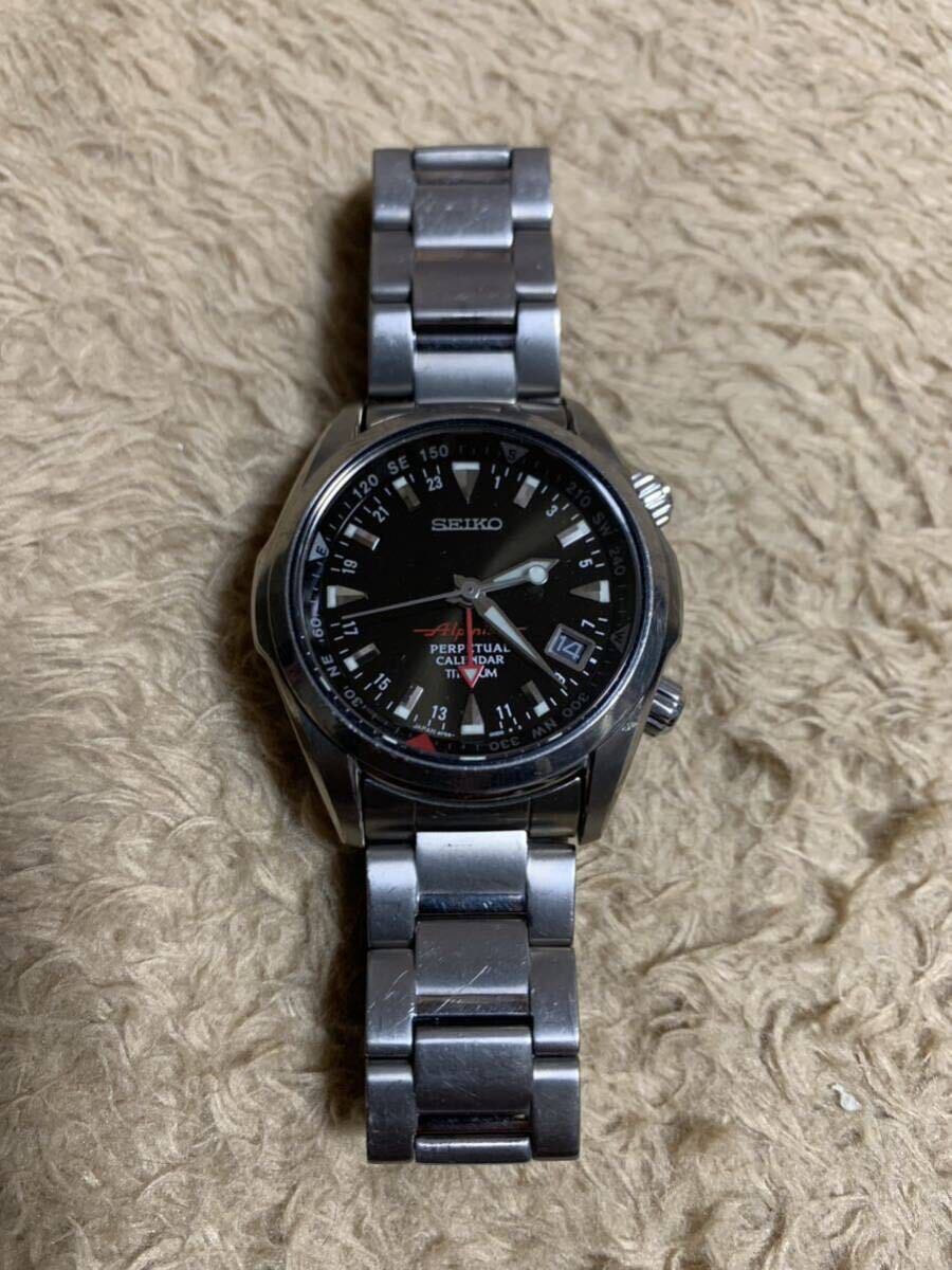 SEIKO セイコー プロスペックス セイコーアルピニストパーペチュアルカレンダー SBCJ019,8F56 SEIKOの画像9