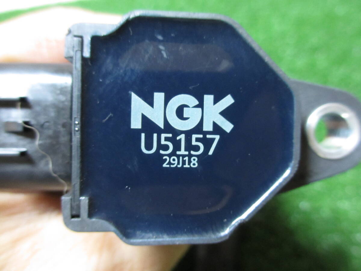 NGK イグニッションコイル U5157 3本 スズキ ワゴンR MH23S外し K6A アルト エブリイ キャリイ ジムニー セルボ ツイン パレット　棚5_画像3