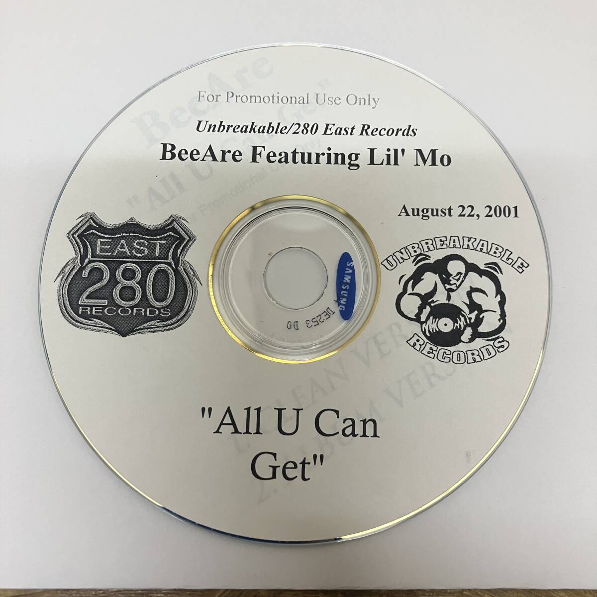 裸4 HIPHOP,R&B BEEARE FEAT LIL' MO - ALL U CAN GET シングル CD 中古品_画像1