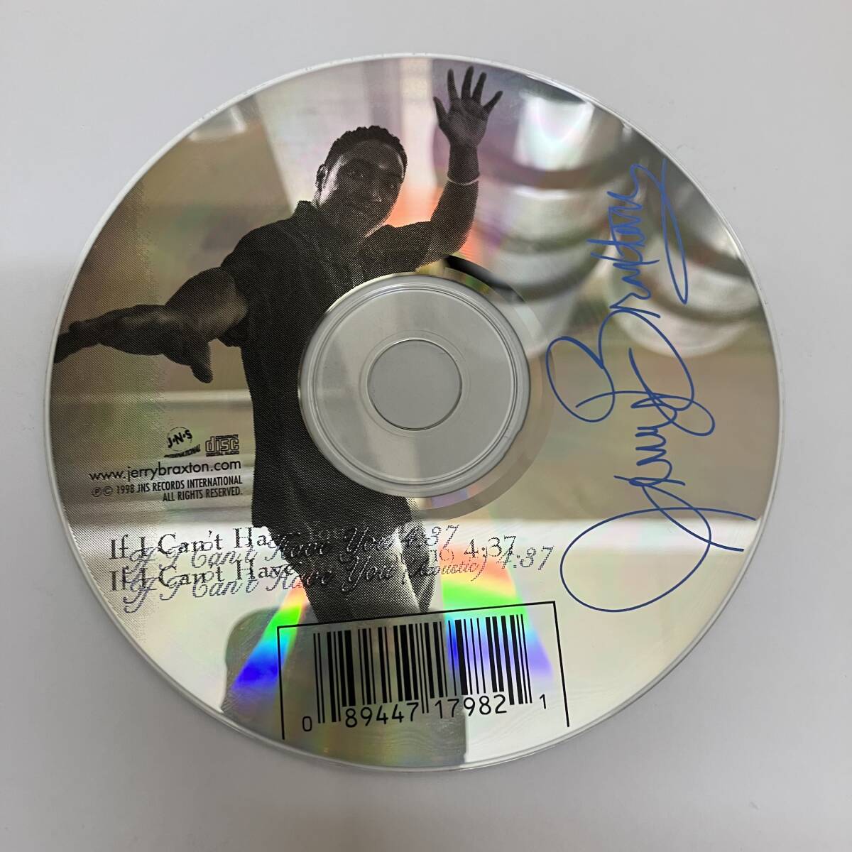 裸23 HIPHOP,R&B JERRY BRAXTON - IF I CAN'T HAVE YOU シングル CD 中古品_画像1