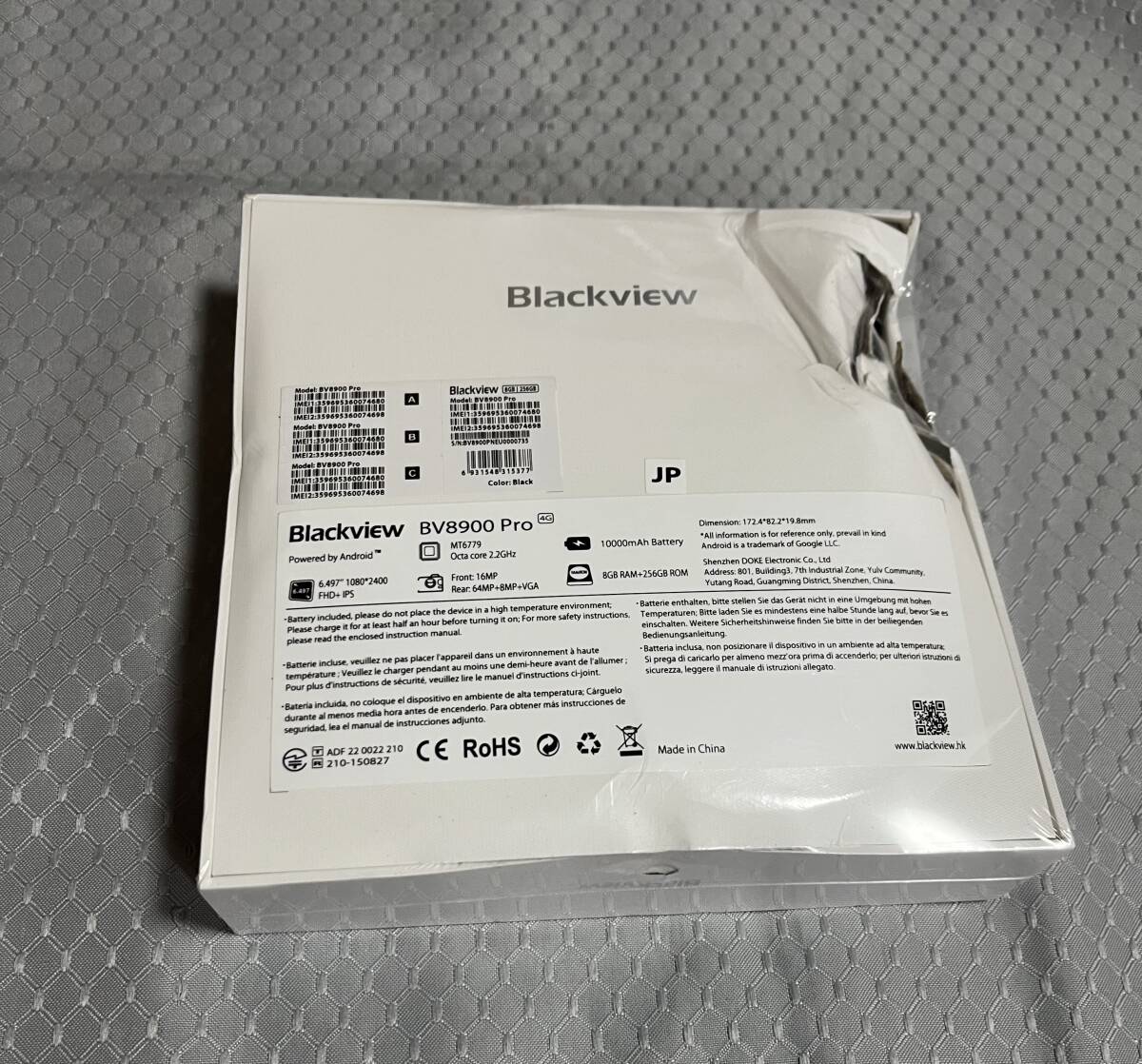 未開封新品　Blackview BV8900 Pro black_画像2