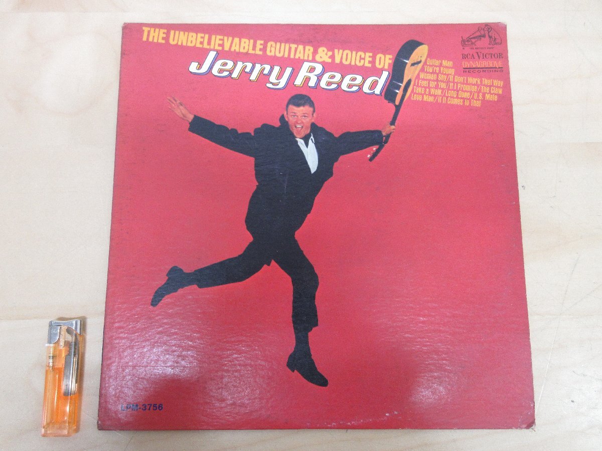 ◇A6907 レコード/LP盤「ジェリー・リード JERRY REED / The Unbelievable Guitar & Voice Of」LPM-3756 RCA VICTOR RECORDSの画像1