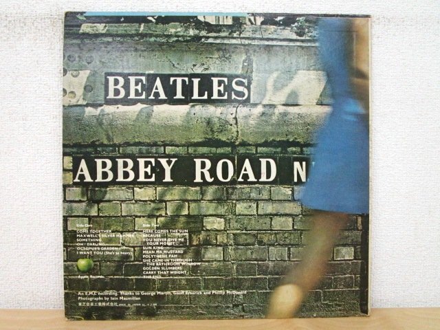 ◇F2765 LPレコード「【赤盤】アビイ・ロード ABBEY ROAD / ビートルズ THE BEATLES」AP-8815 東芝 LP盤/カラー盤_画像2